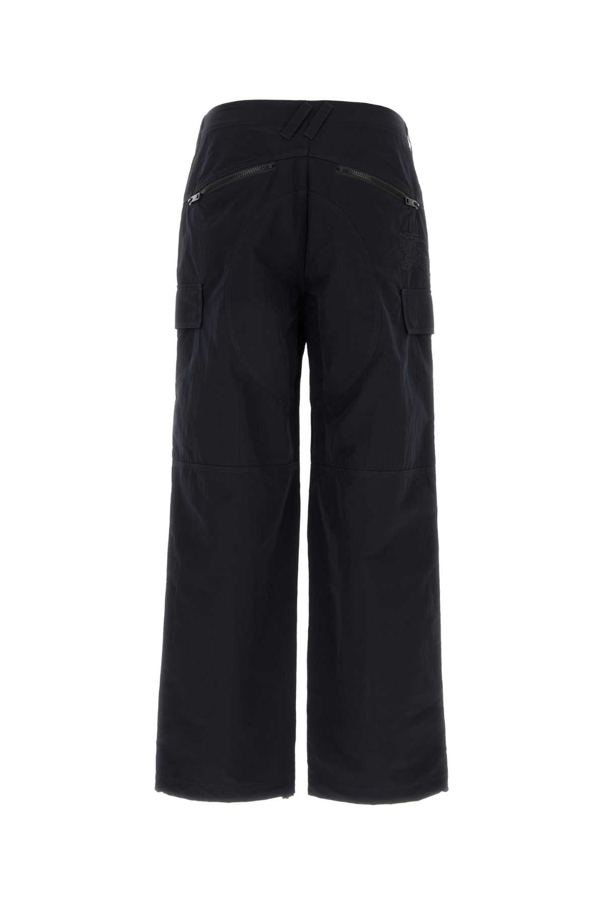 Burberry Men Midnight Blue Nylon Cargo Pant