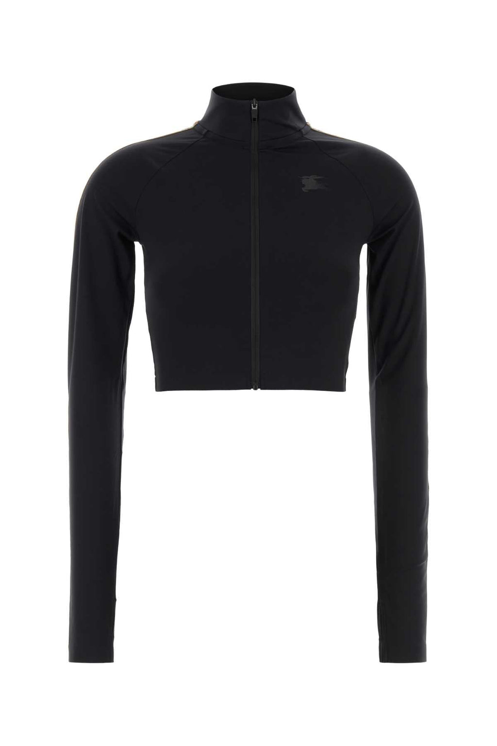 Burberry Women Black Stretch Nylon Sweatshirt