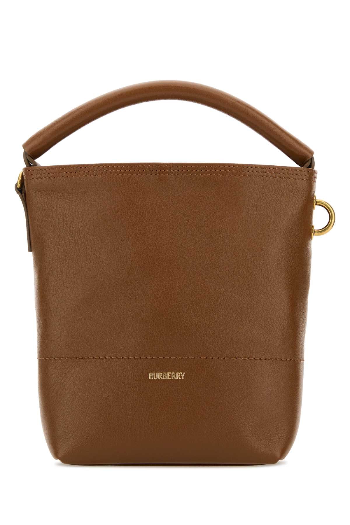 Burberry Women Brown Leather Handbag