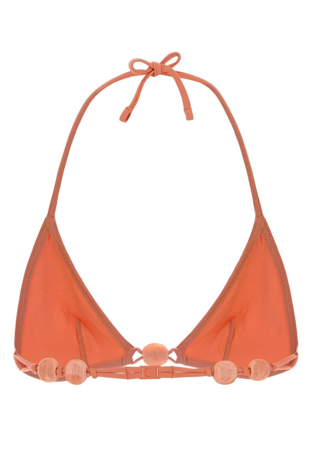 Eres Women Peach Stretch Nylon Alva Bikini Top