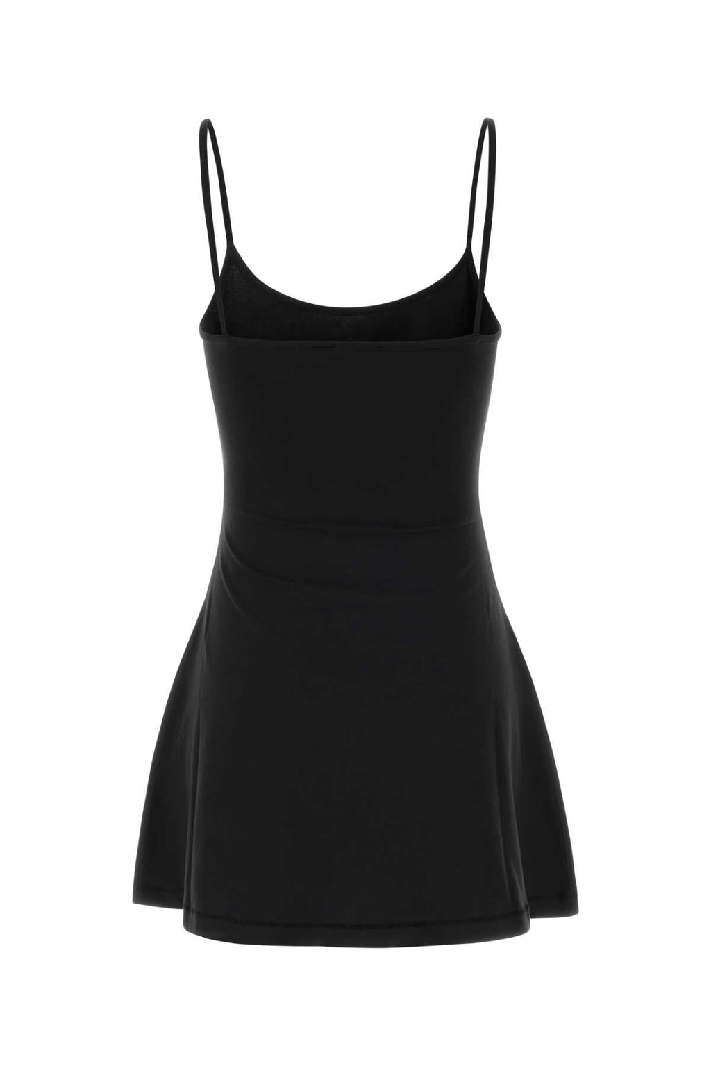 Diesel Women Black Jersey Stretch Mini Dress