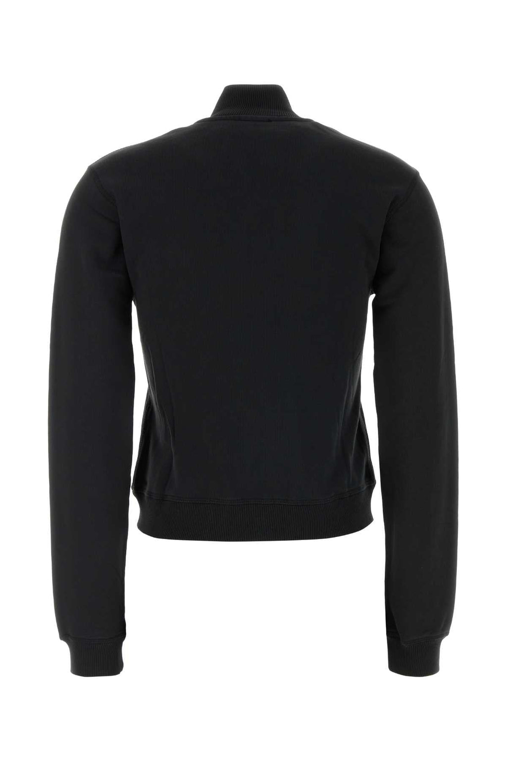 Diesel Women Black Cotton Sweatshirt