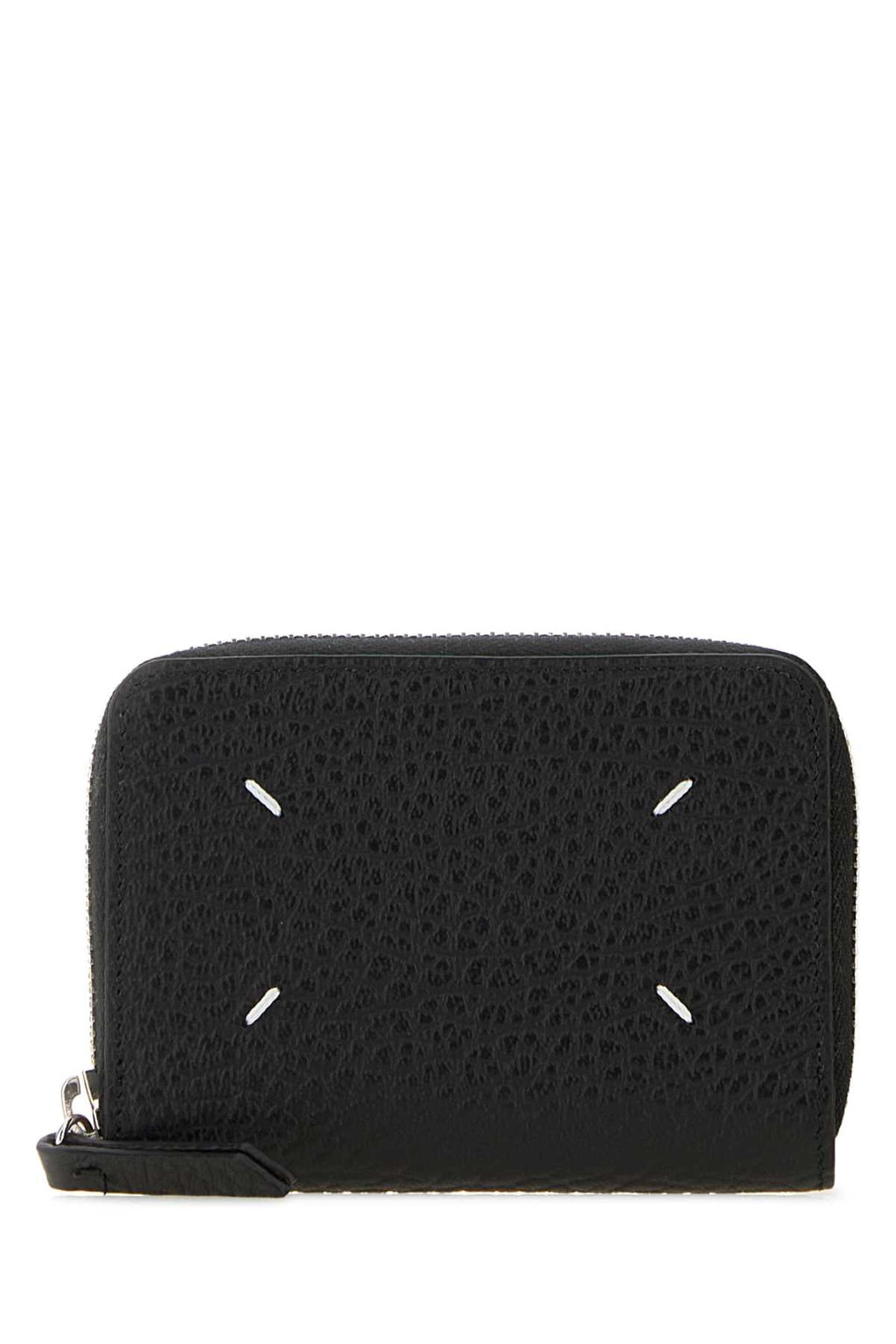 Maison Margiela Women Black Leather Wallet