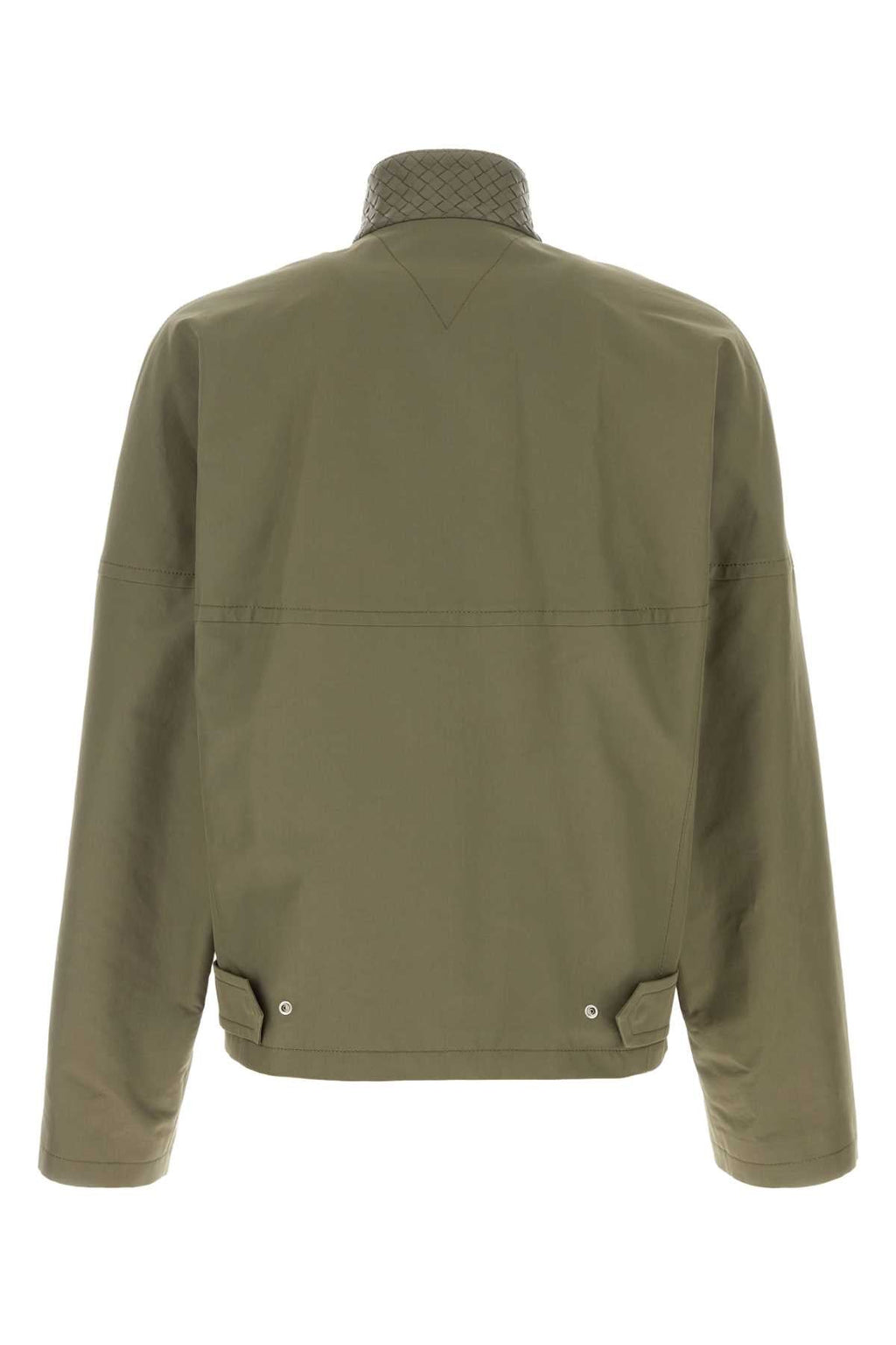 Bottega Veneta Men Sage Green Cotton Jacket
