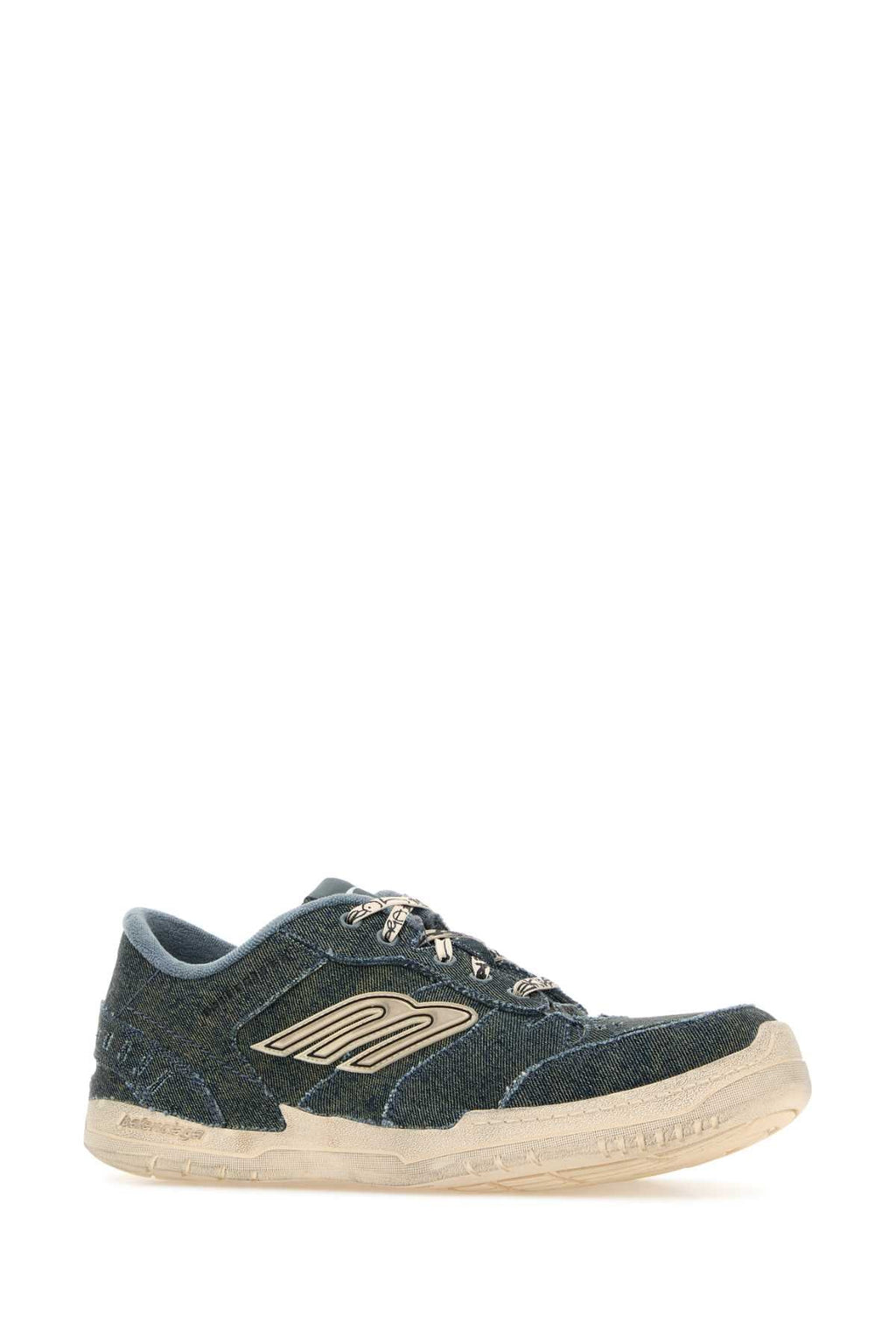 Balenciaga Men Denim Hamptons Sneakers