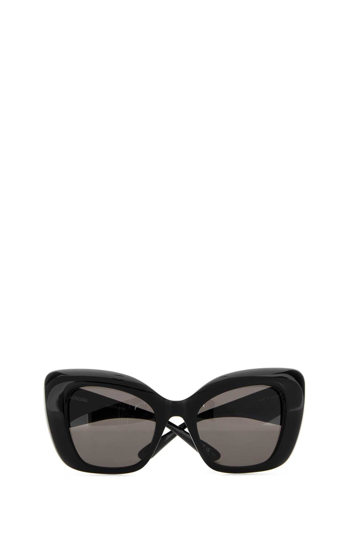 Balenciaga Unisex Black Acetate Farfalla Diva Sunglasses