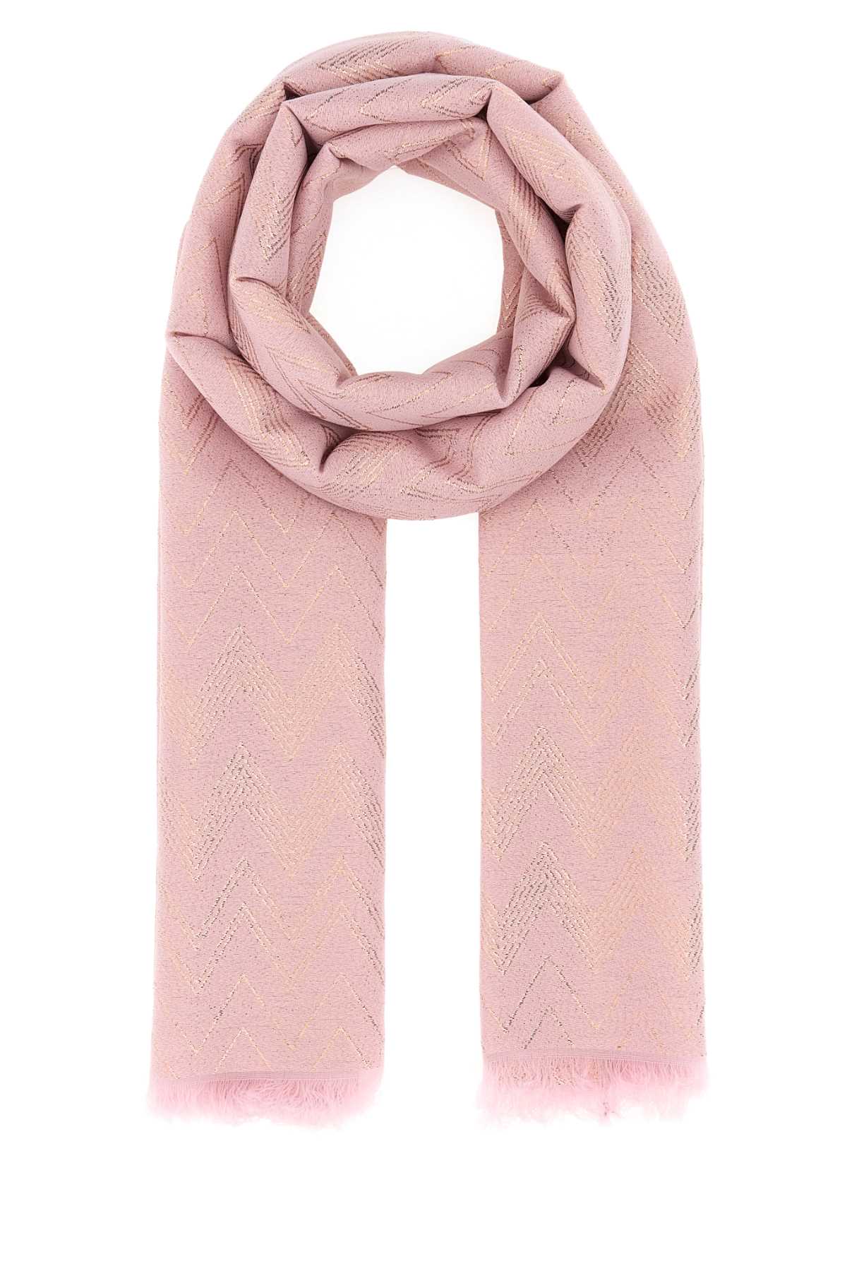 Missoni Women Pink Wool Blend Scarf