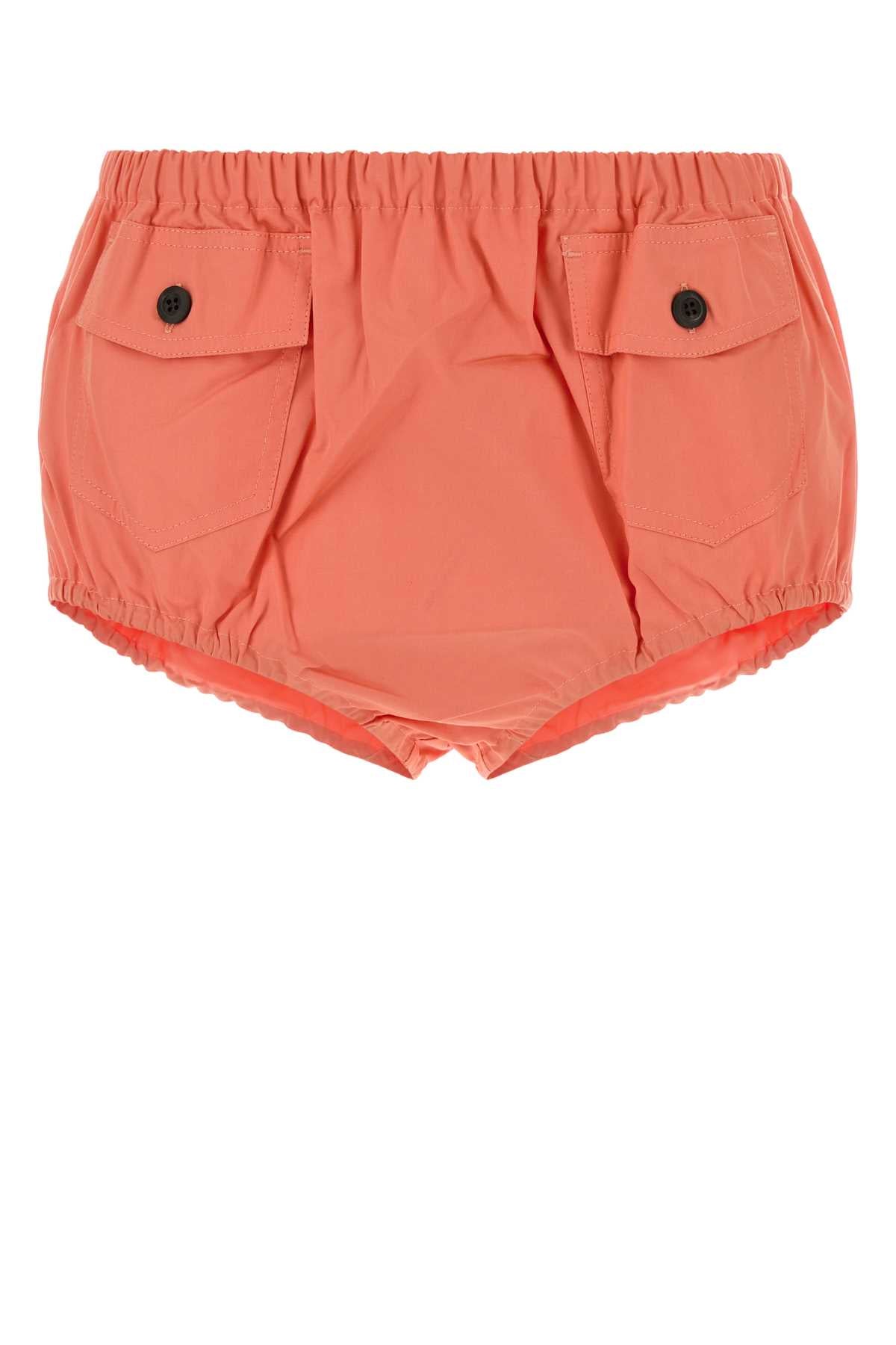 Prada Women Dark Pink Poplin Shirts