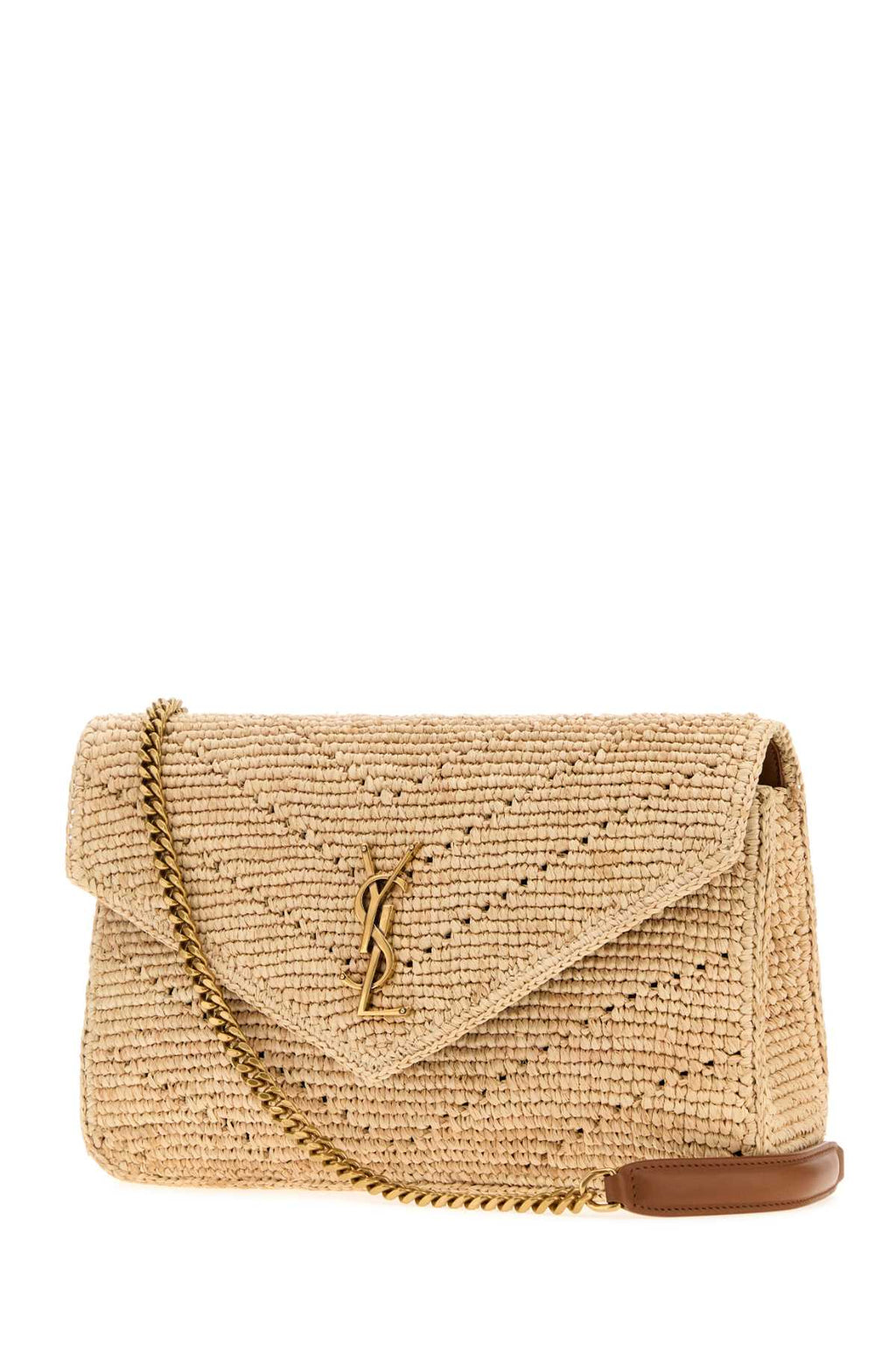Saint Laurent Women Raffia Loulou Shoulder Bag