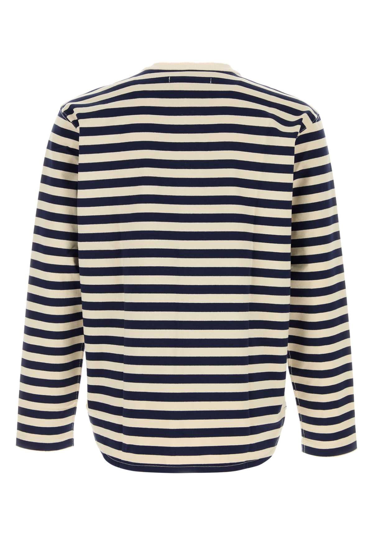 Junya Watanabe Men Embroidered Cotton Oversize T-Shirt