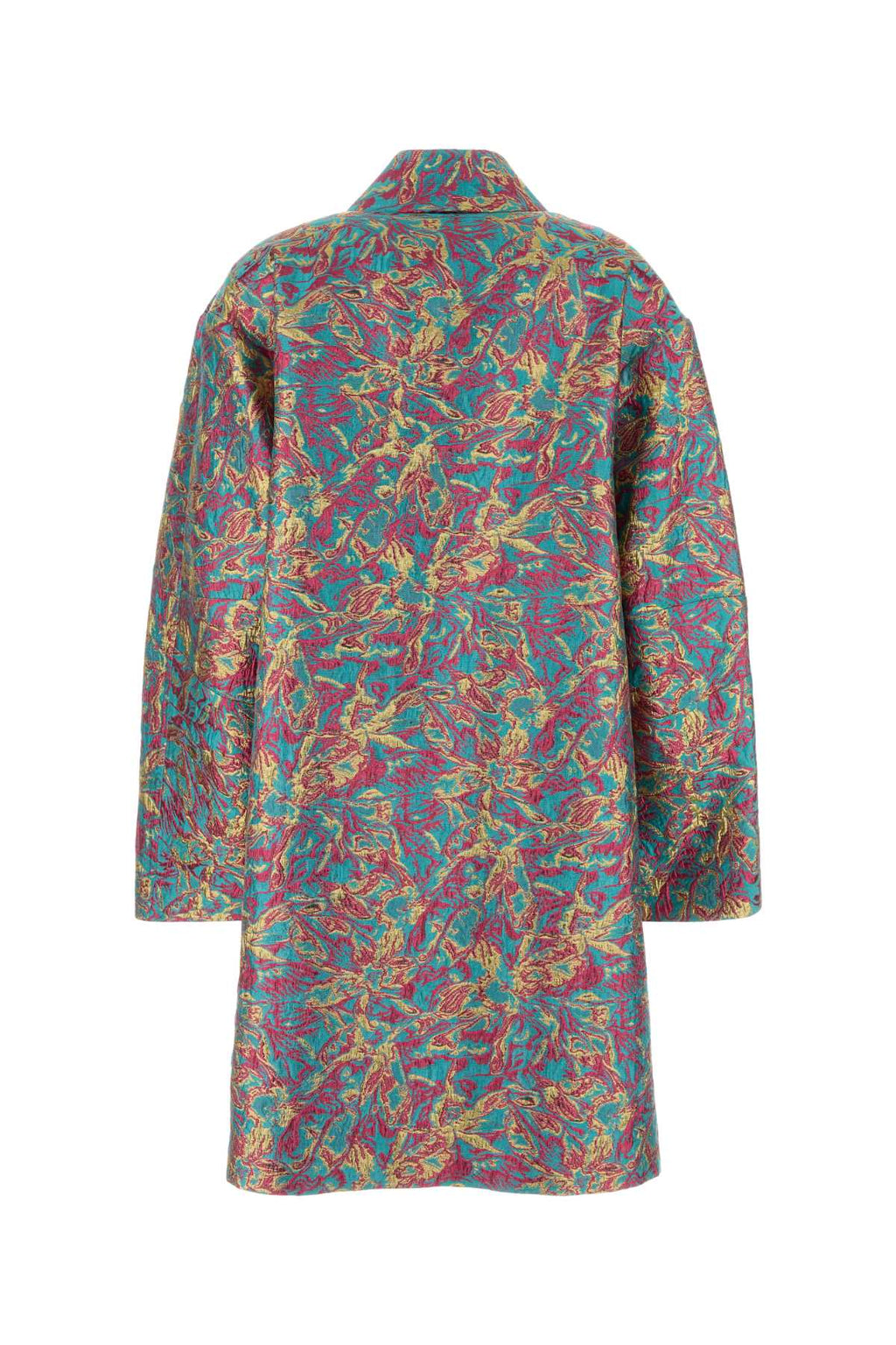 Dries Van Noten Women Embroidered Jacquard Rondero Coat
