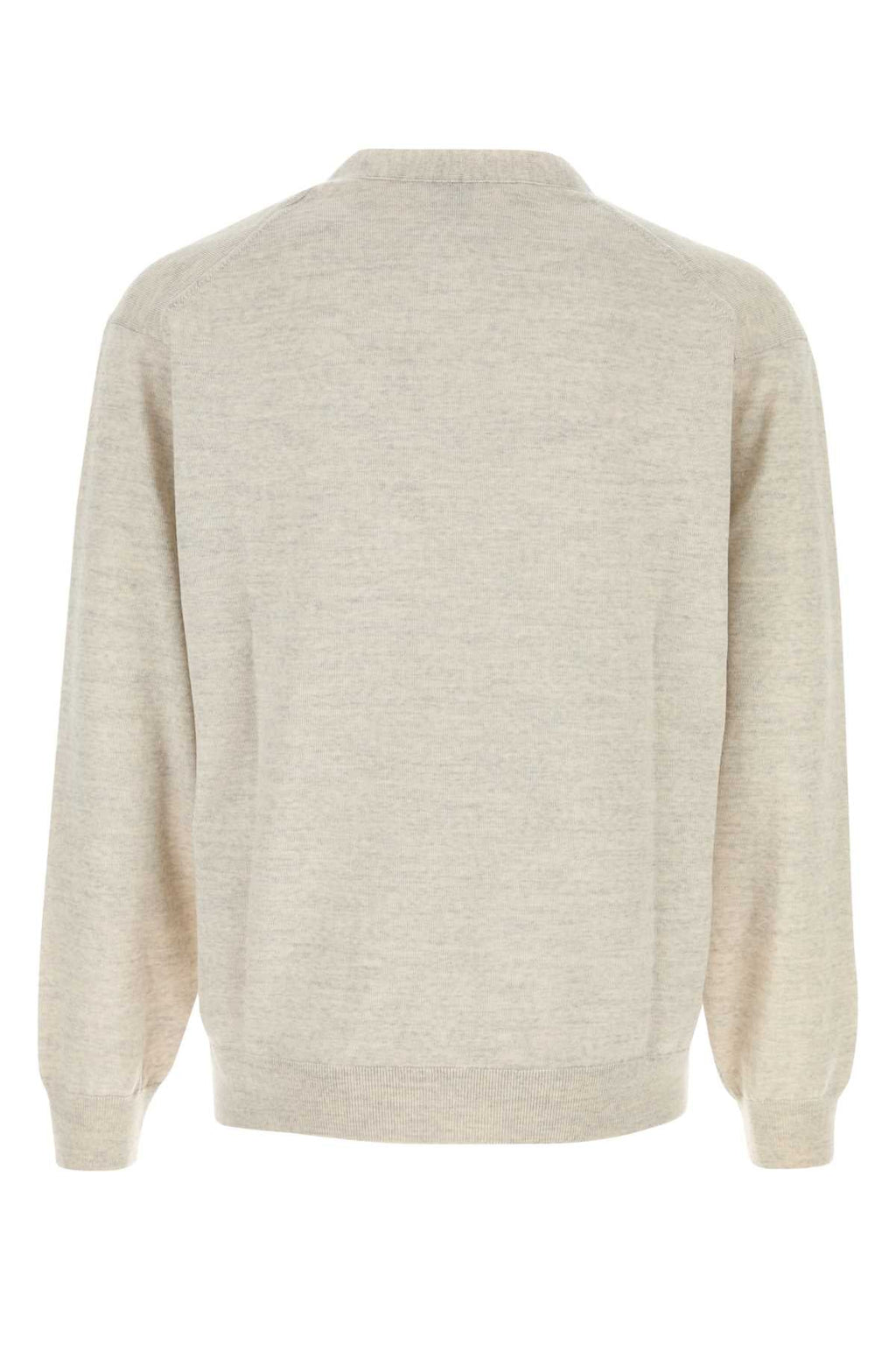 Kenzo Men Light Grey Wool Cardigan
