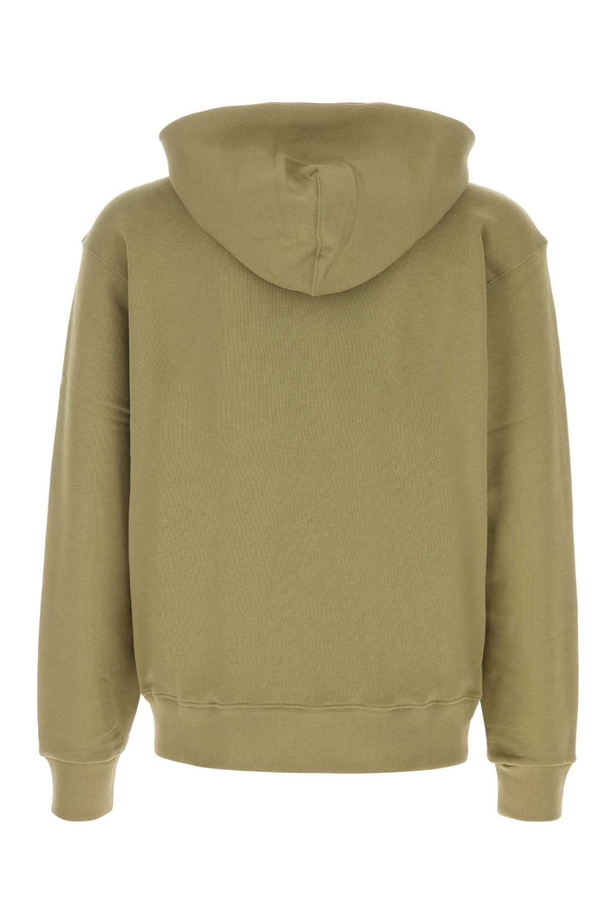 Kenzo Men Olive Green Cotton Sweatshirt