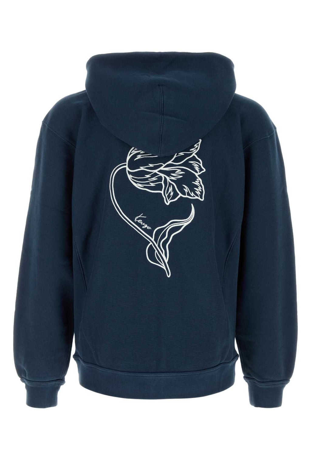 Kenzo Men Blue Cotton Sweatshirt