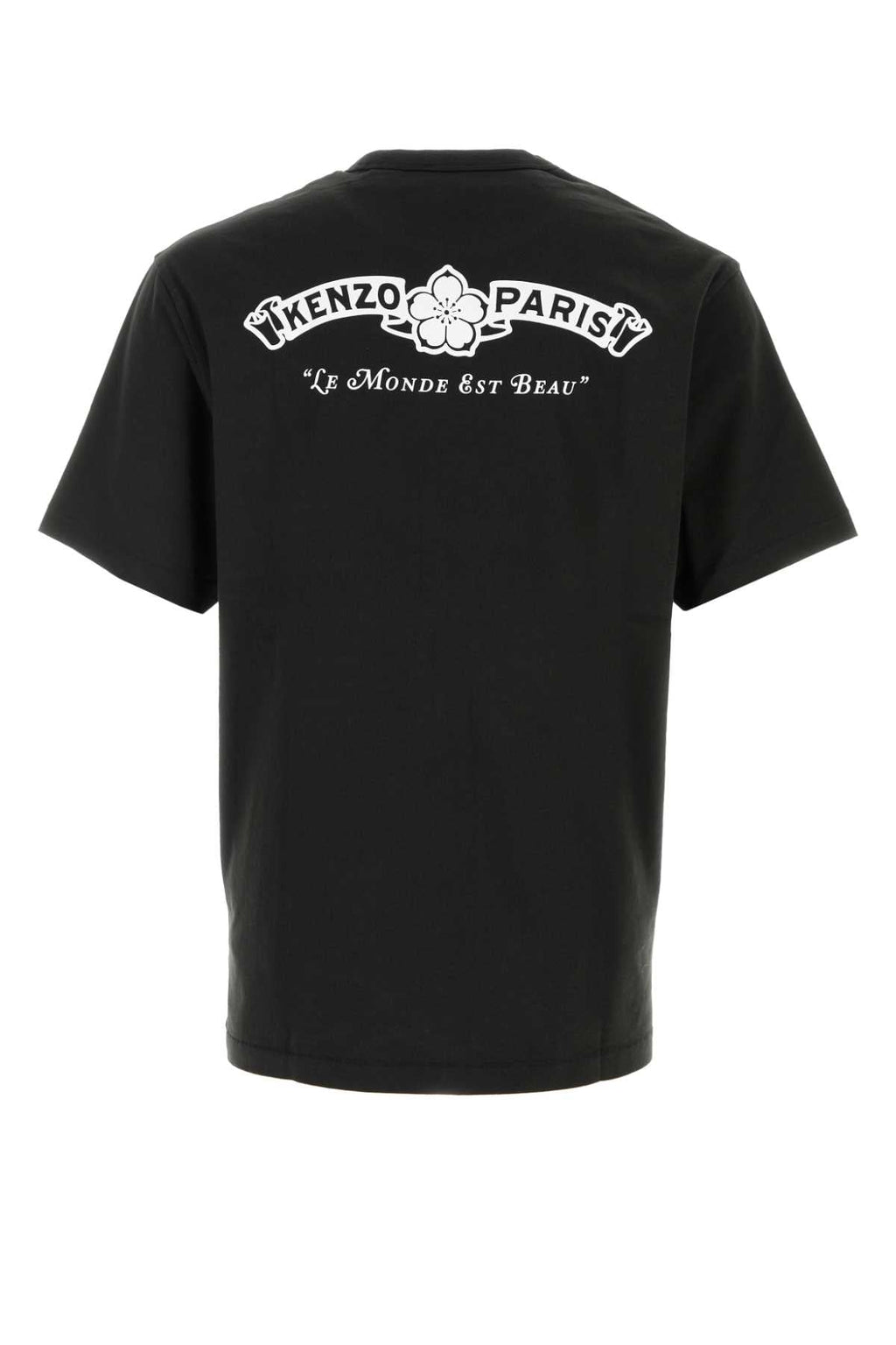 Kenzo Men Black Cotton T-Shirt