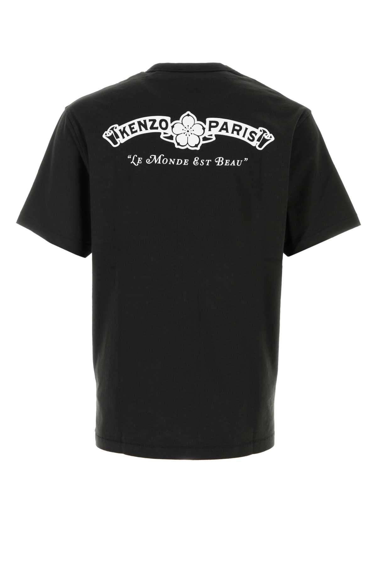 Kenzo Men Black Cotton T-Shirt