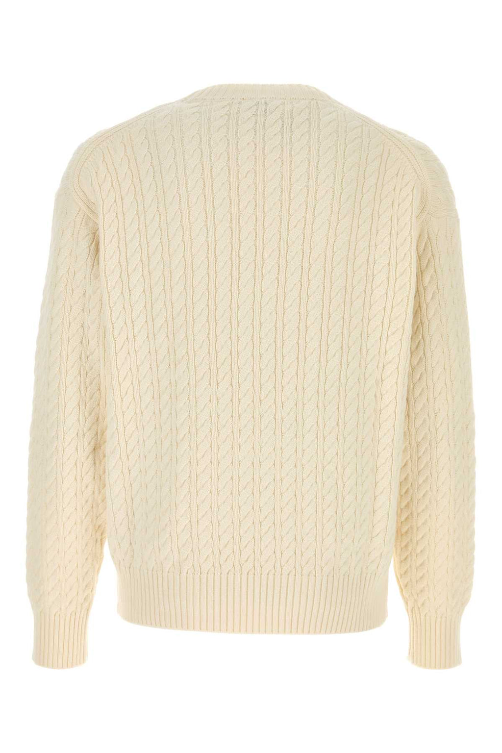 Kenzo Men White Cotton Blend Sweater