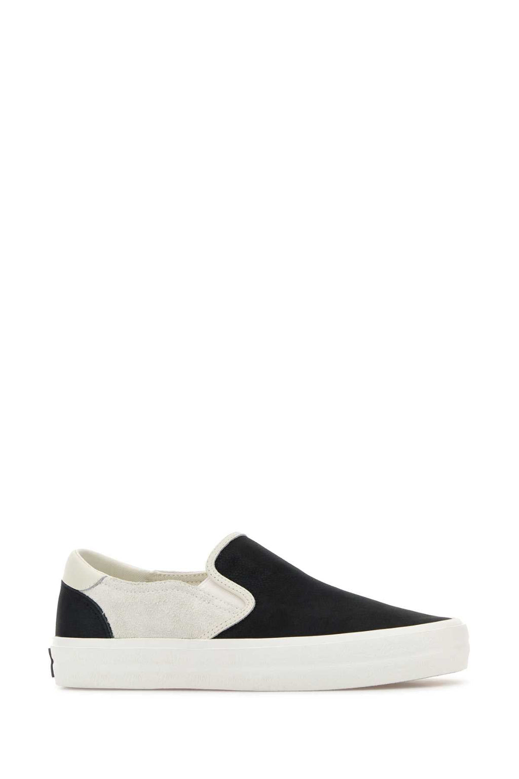 Amiri Men Black Leather Laguna Slip Ons