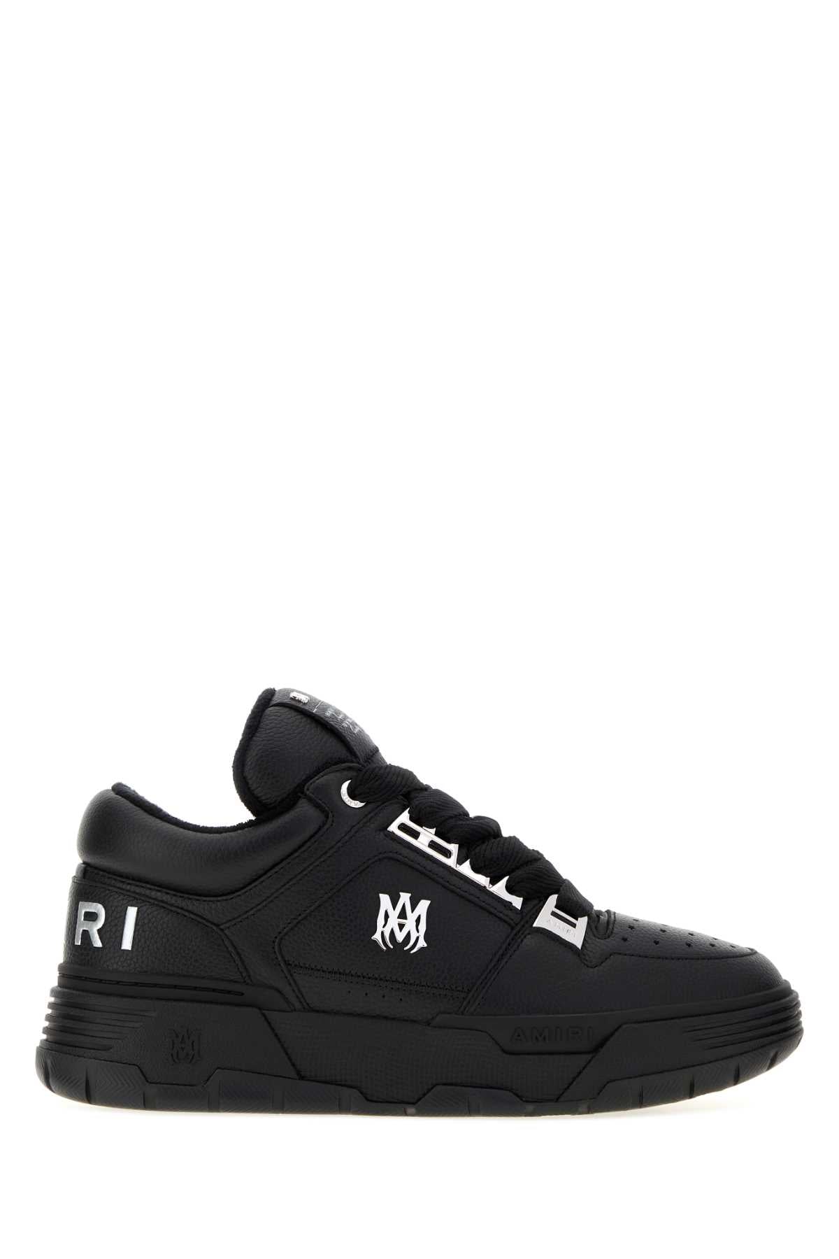 Amiri Men Black Leather Ma-1 Sneakers