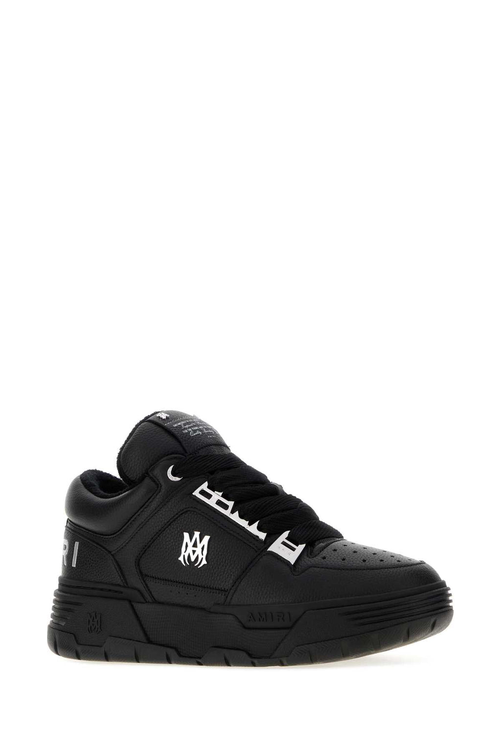 Amiri Men Black Leather Ma-1 Sneakers