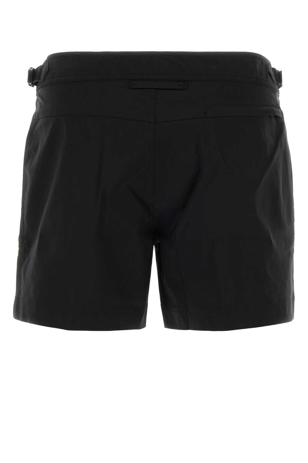 Tom Ford Men Black Polyester Swimming Shorts