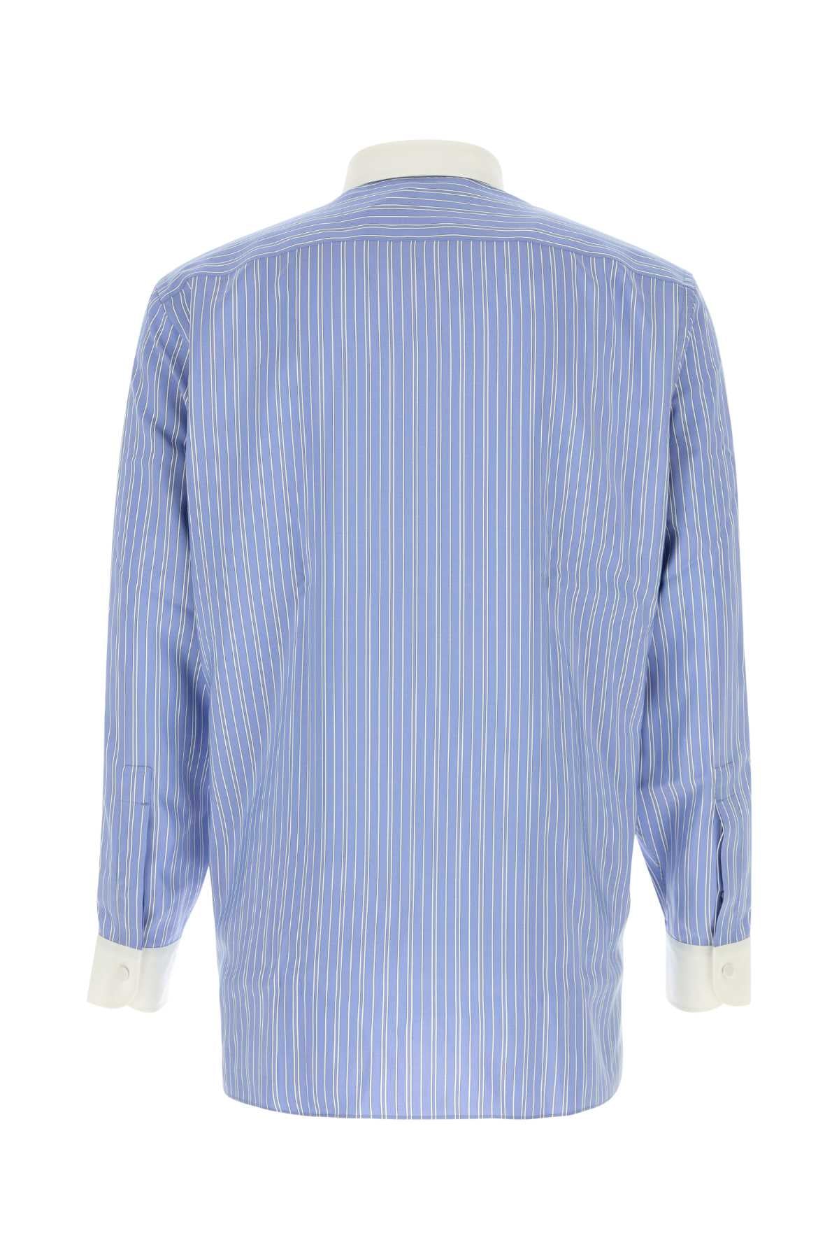 Tom Ford Men Embroidered Silk Shirt