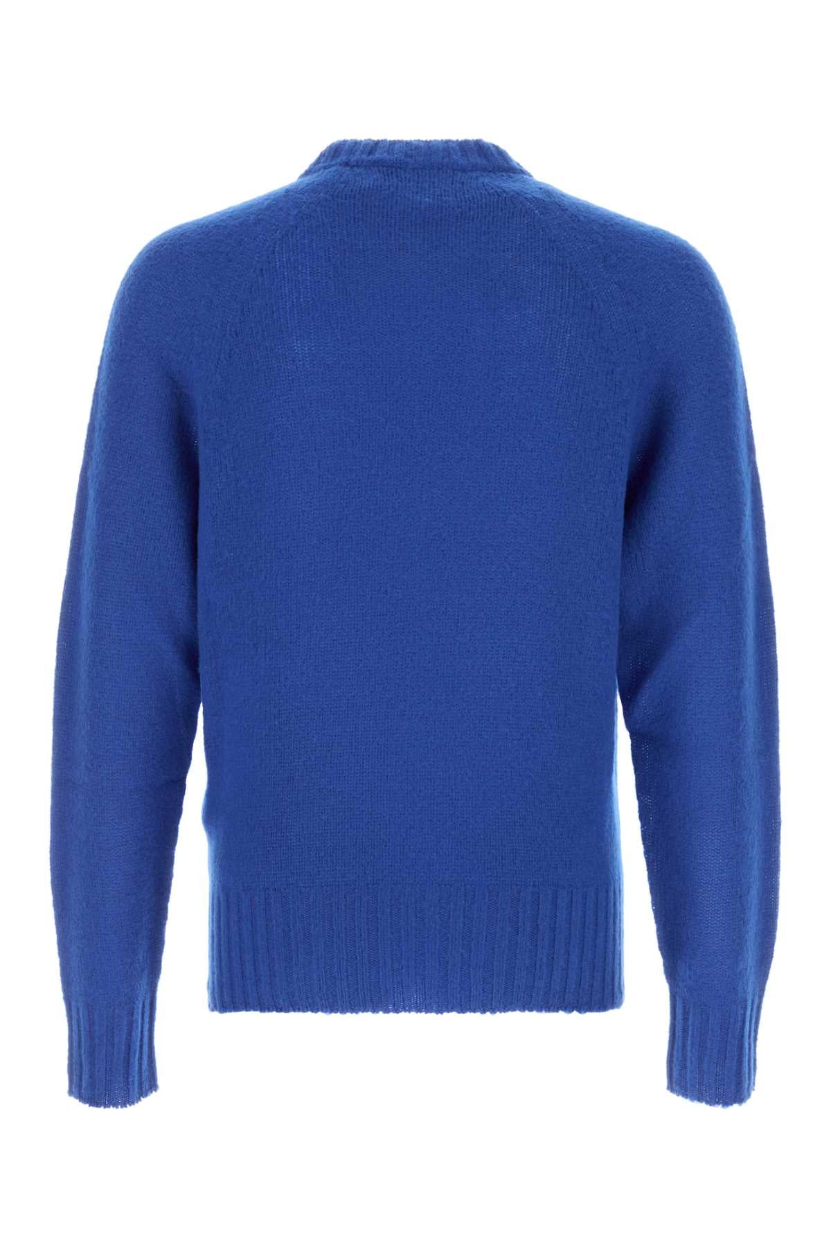 Tom Ford Men Blue Cashmere Sweater