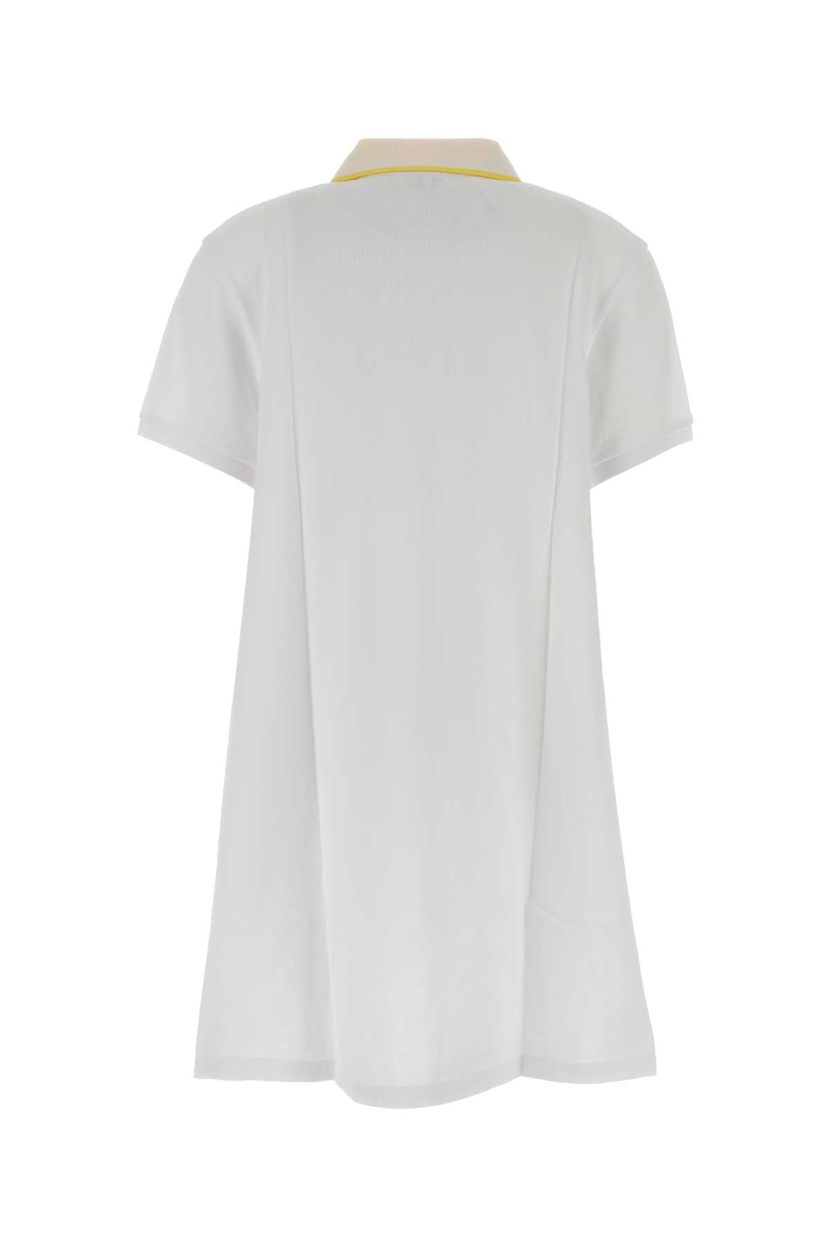 Loewe Women White Piquet Polo Dress