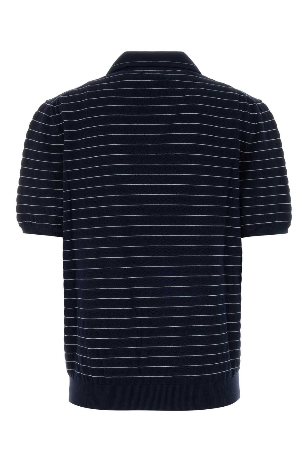 Miu Miu Women Embroidered Cotton Polo Shirt