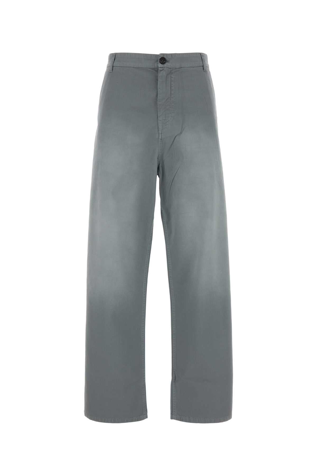 Miu Miu Women Grey Twill Pant