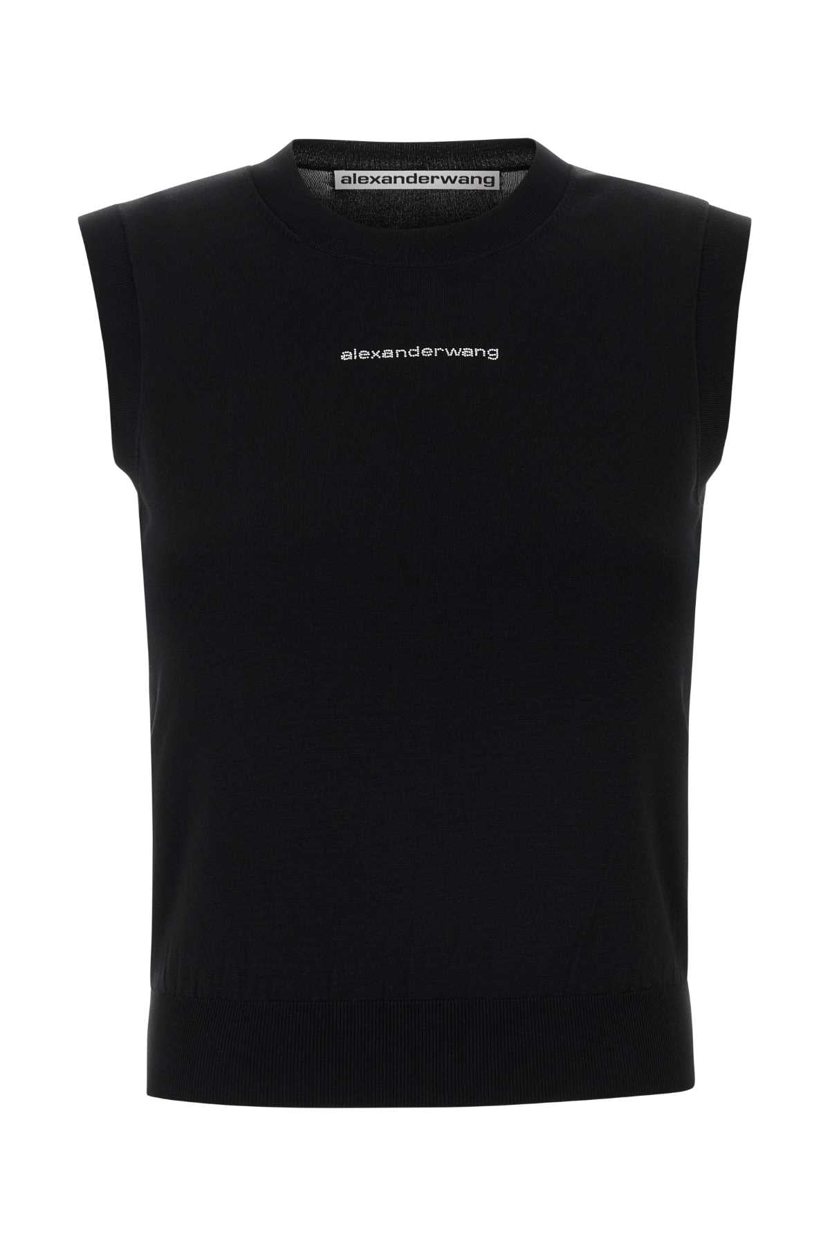 Alexander Wang Women Black Knit Vest