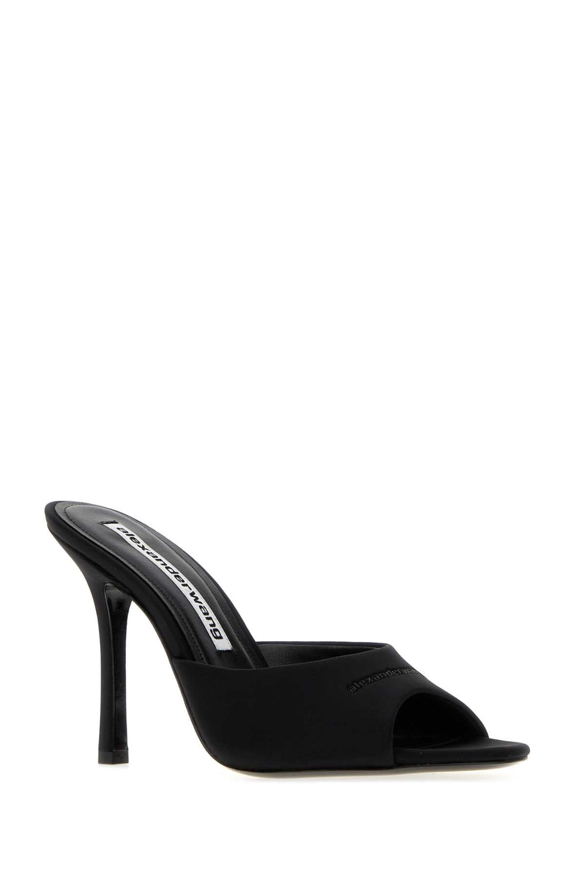Alexander Wang Women Black Fabric Mules