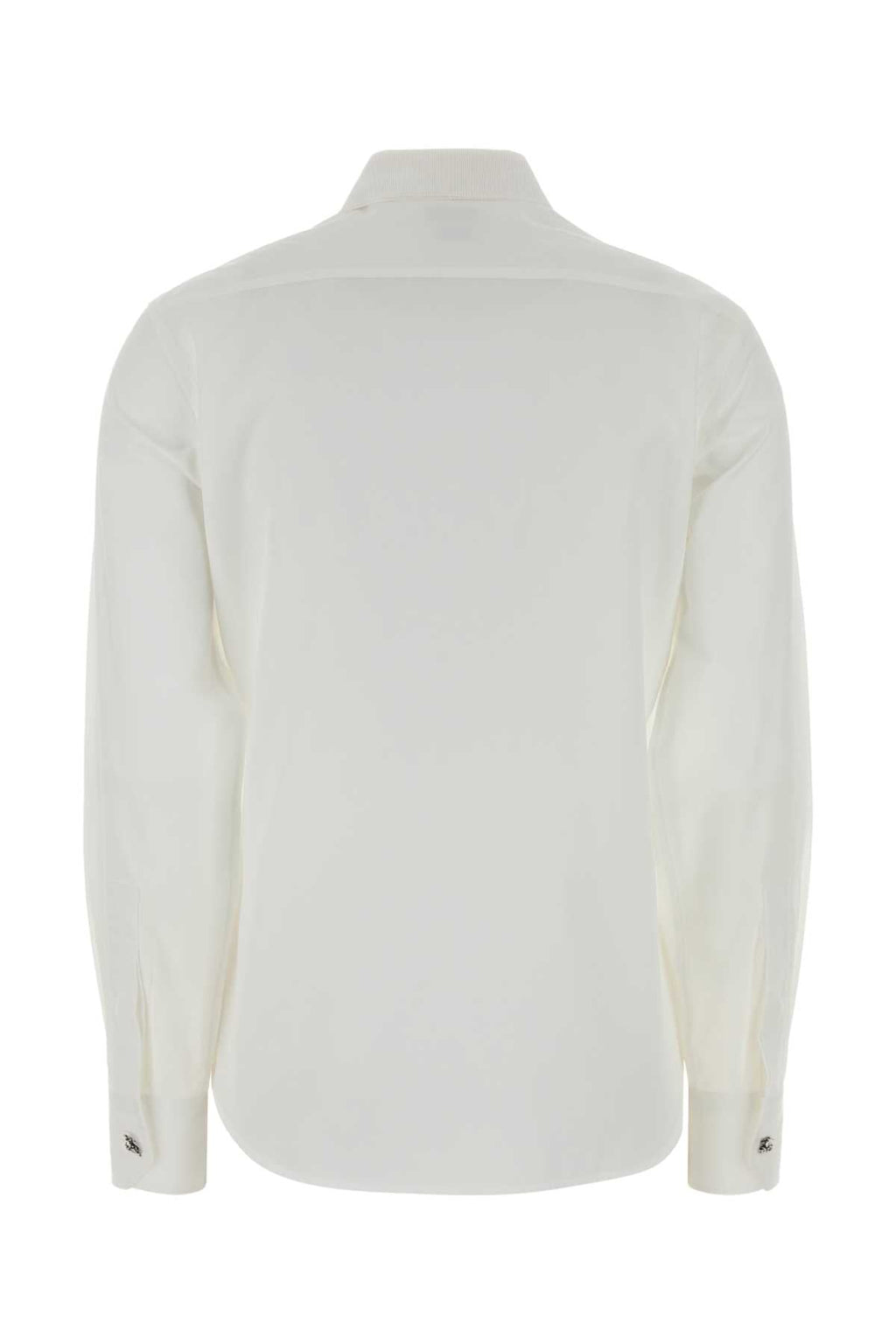 Burberry Women White Poplin Shirt