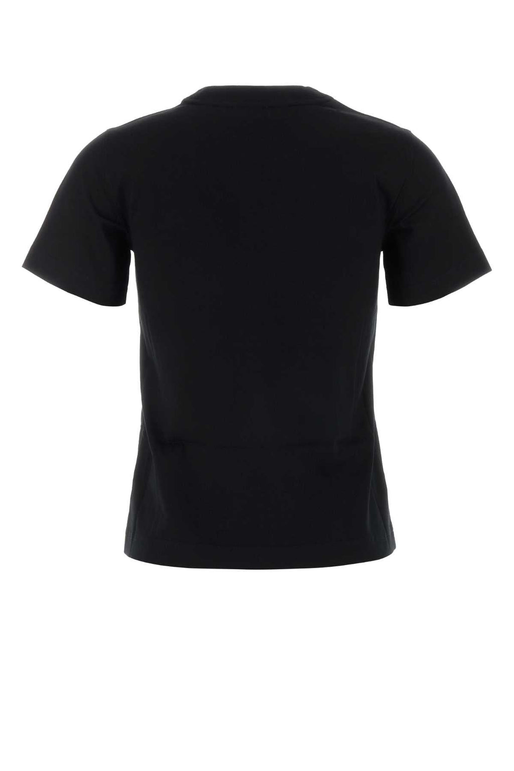Burberry Women Black Cotton T-Shirt