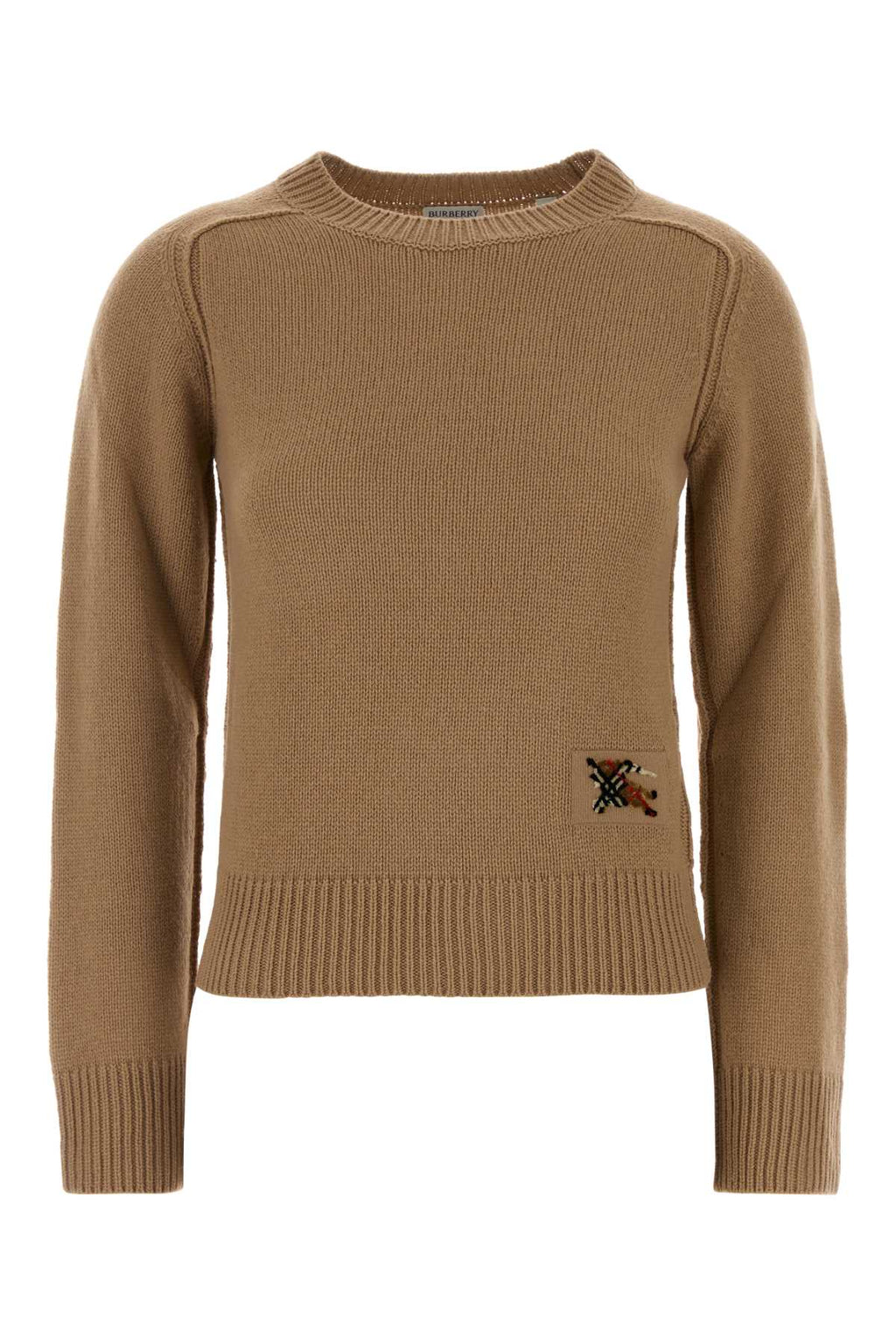 Burberry Women Beige Wool Blend Sweater