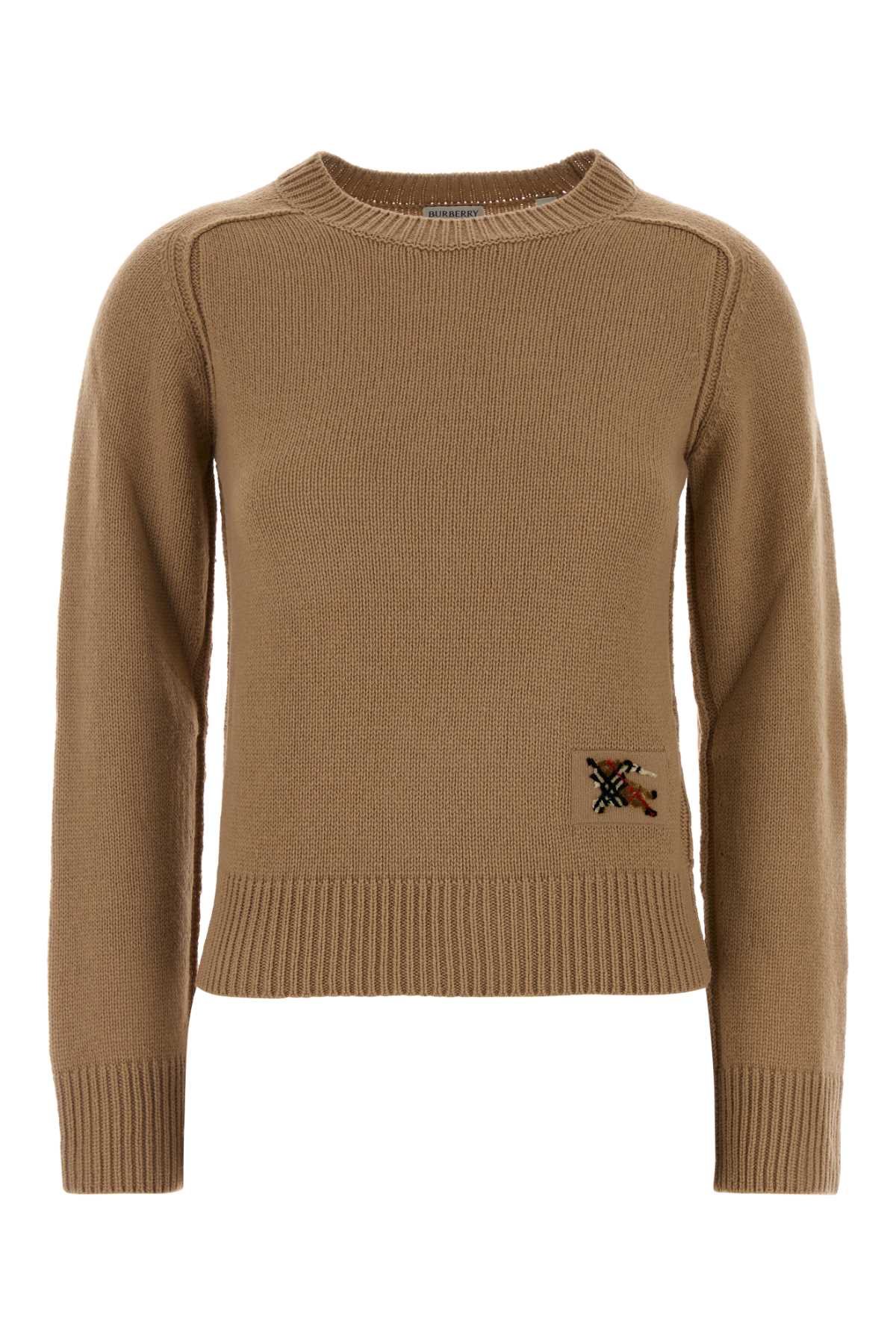 Burberry Women Beige Wool Blend Sweater