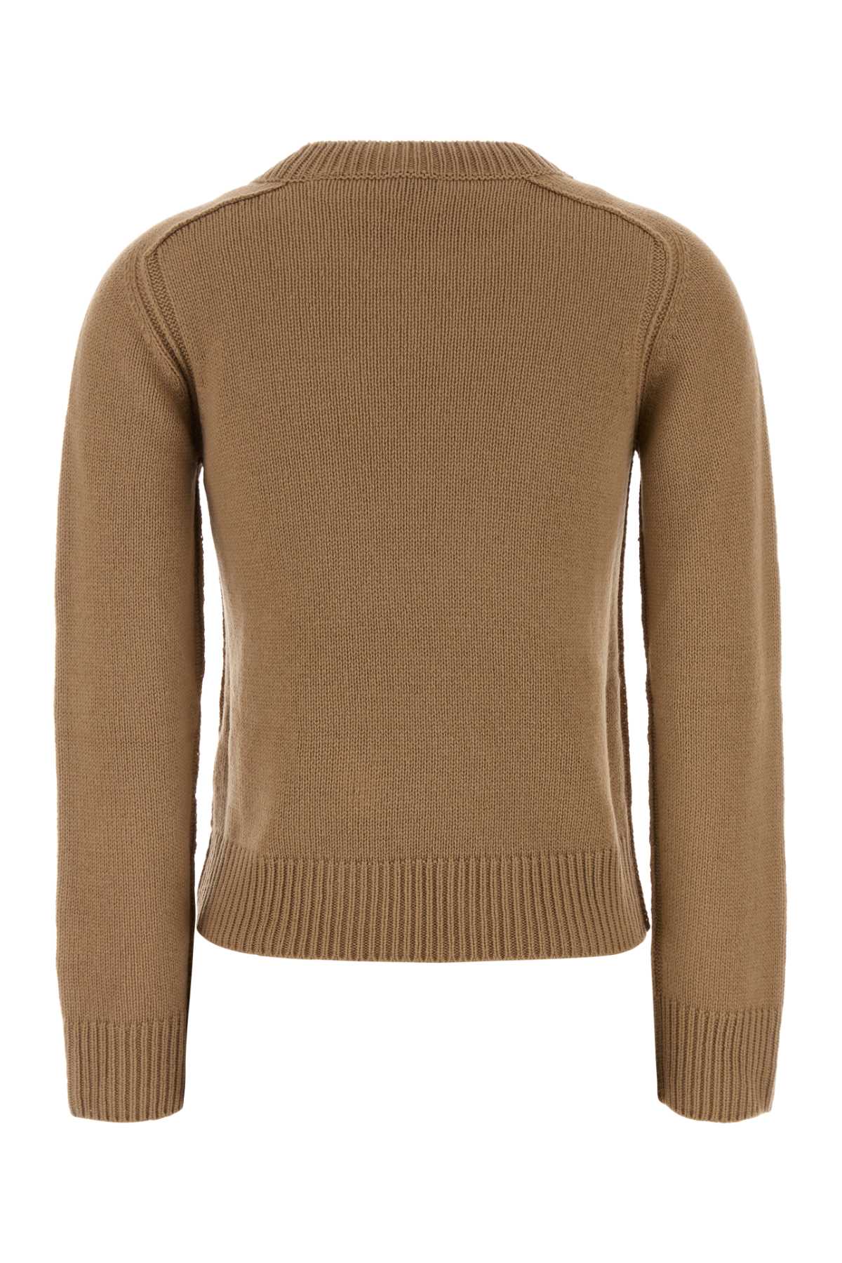 Burberry Women Beige Wool Blend Sweater