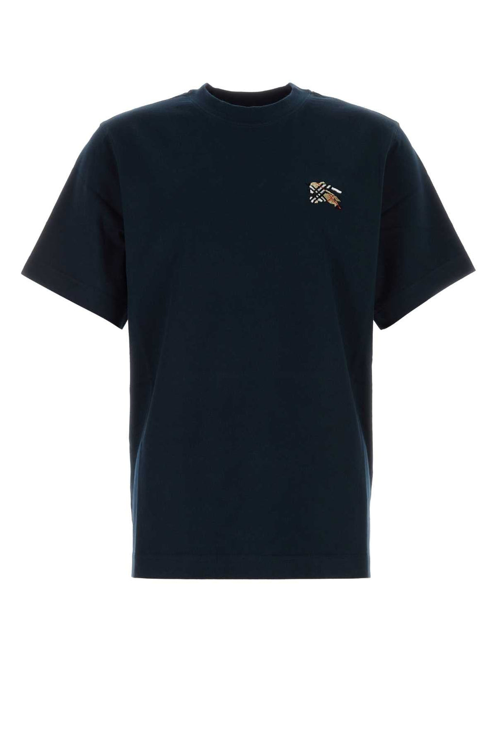 Burberry Men Midnight Blue Cotton T-Shirt