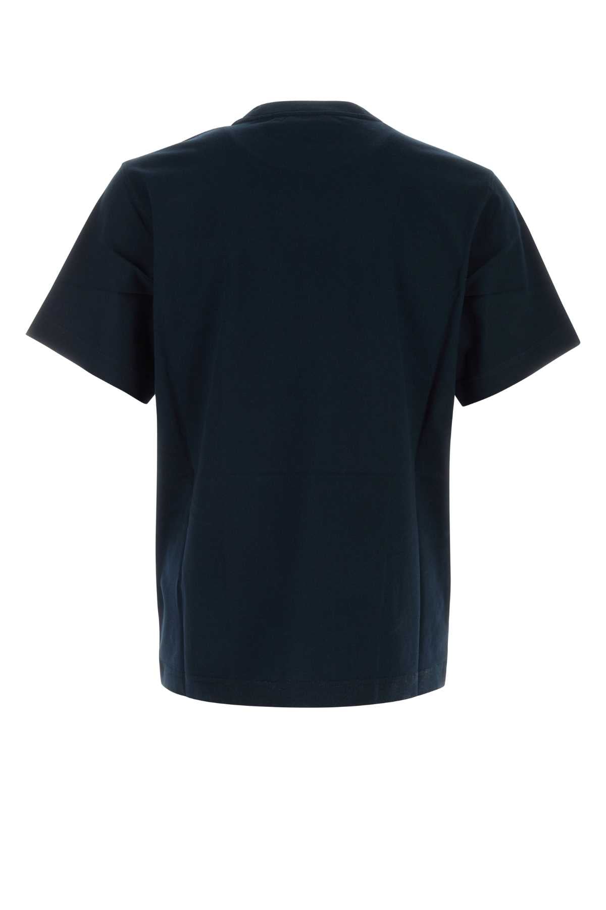 Burberry Men Midnight Blue Cotton T-Shirt