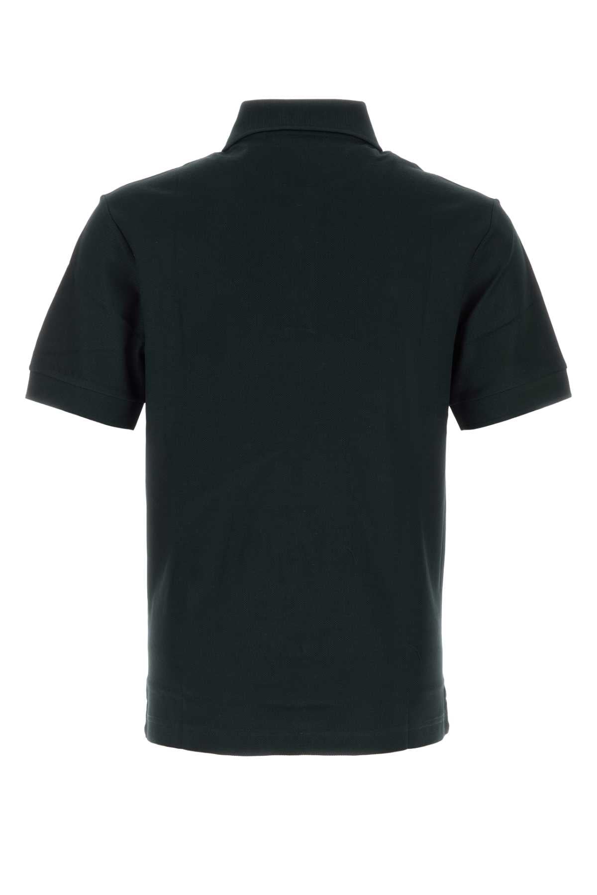 Burberry Men Black Piquet Polo Shirt