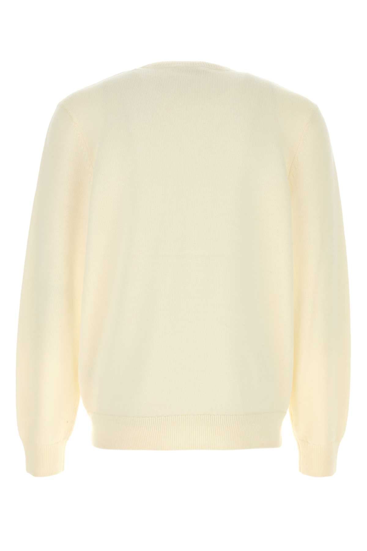 A.P.C. Men Cream Wool Maurice Sweater