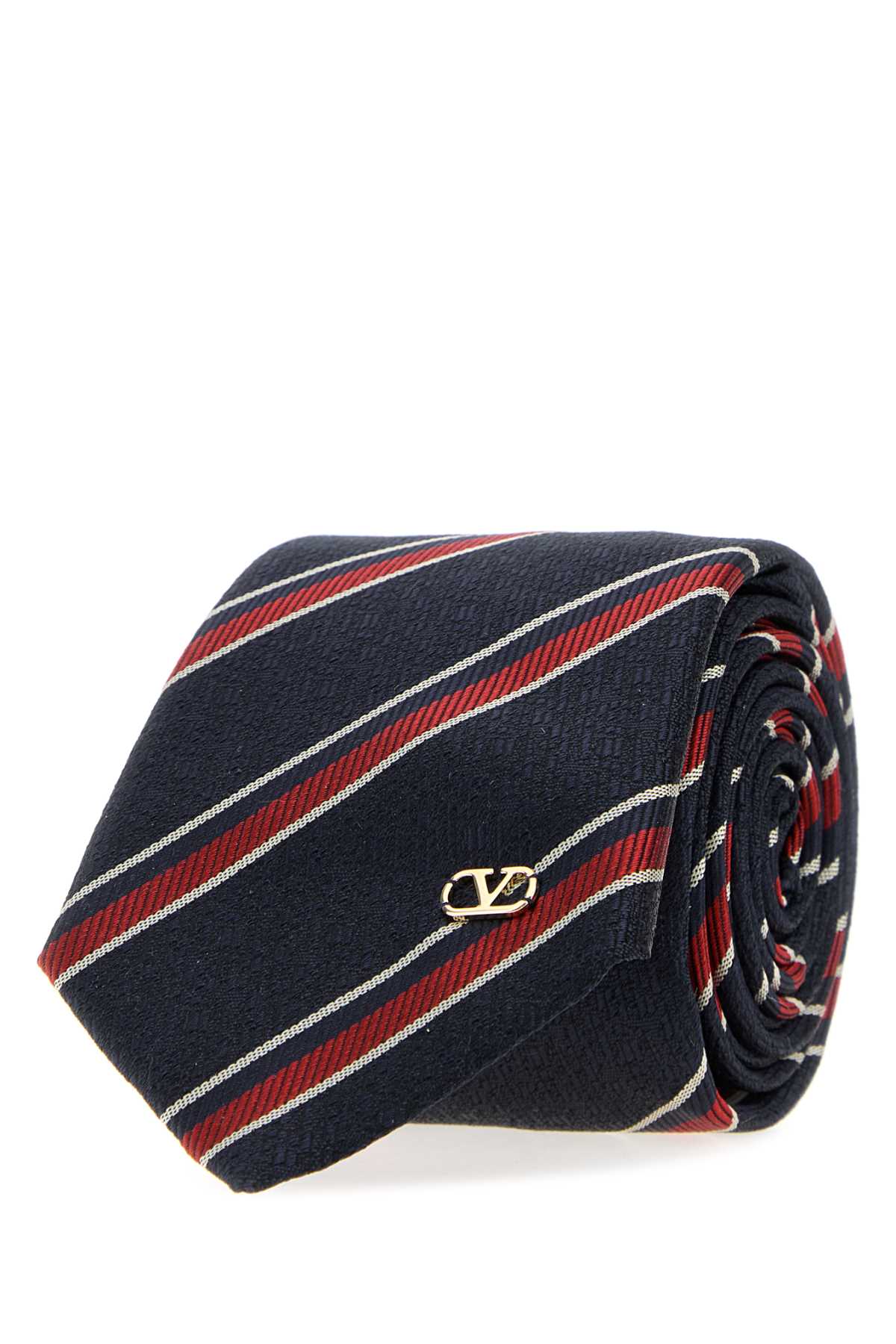 Valentino Garavani Men Embroidered Jacquard Tie