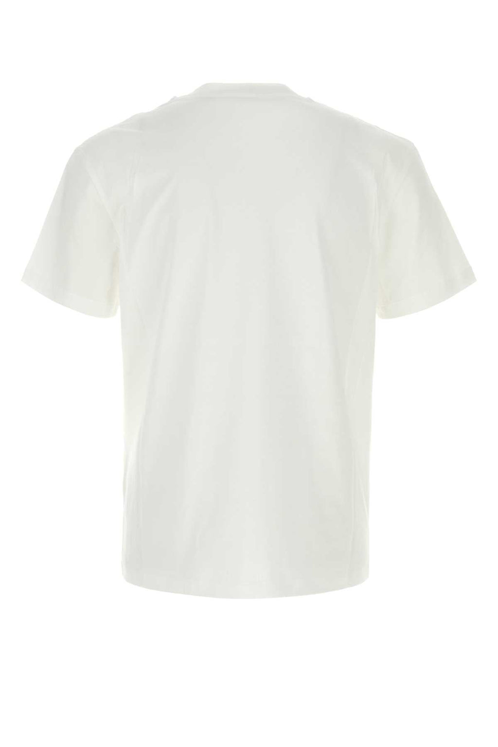 Valentino Garavani Men White Cotton T-Shirt