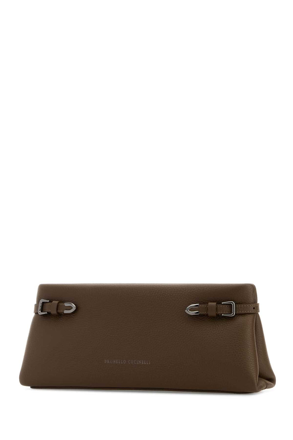 Brunello Cucinelli Women Mud Leather Clutch