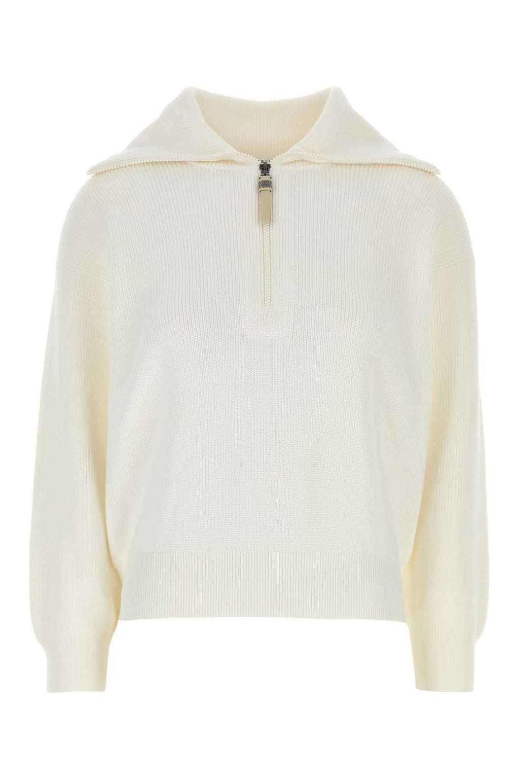 Brunello Cucinelli Women White Cotton Sweater