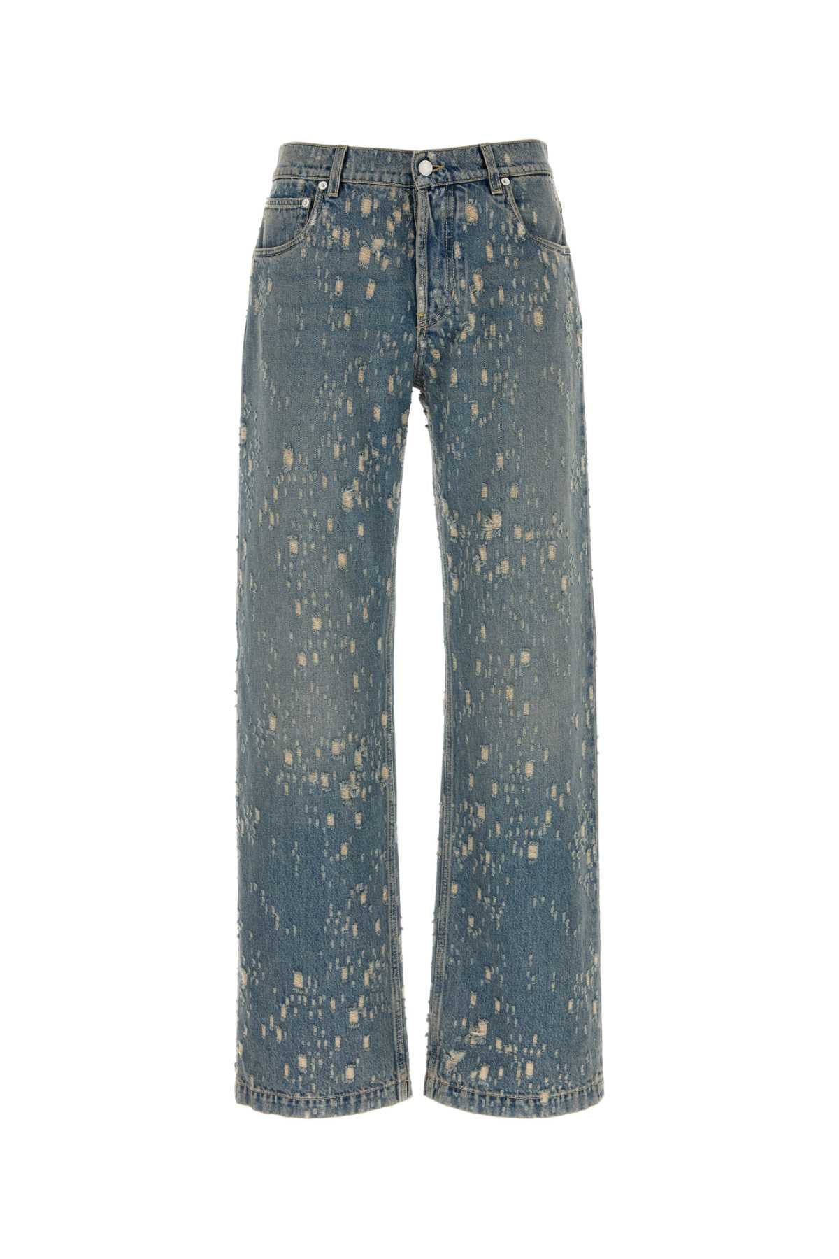 Alexander Mcqueen Men Denim Jeans