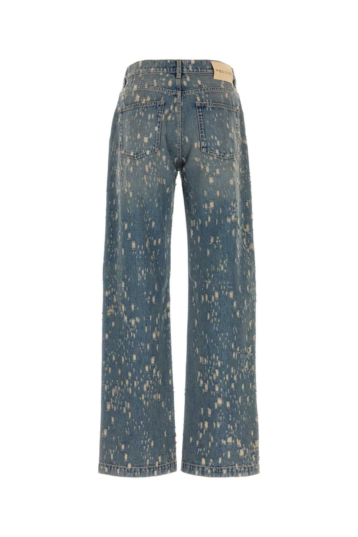 Alexander Mcqueen Men Denim Jeans