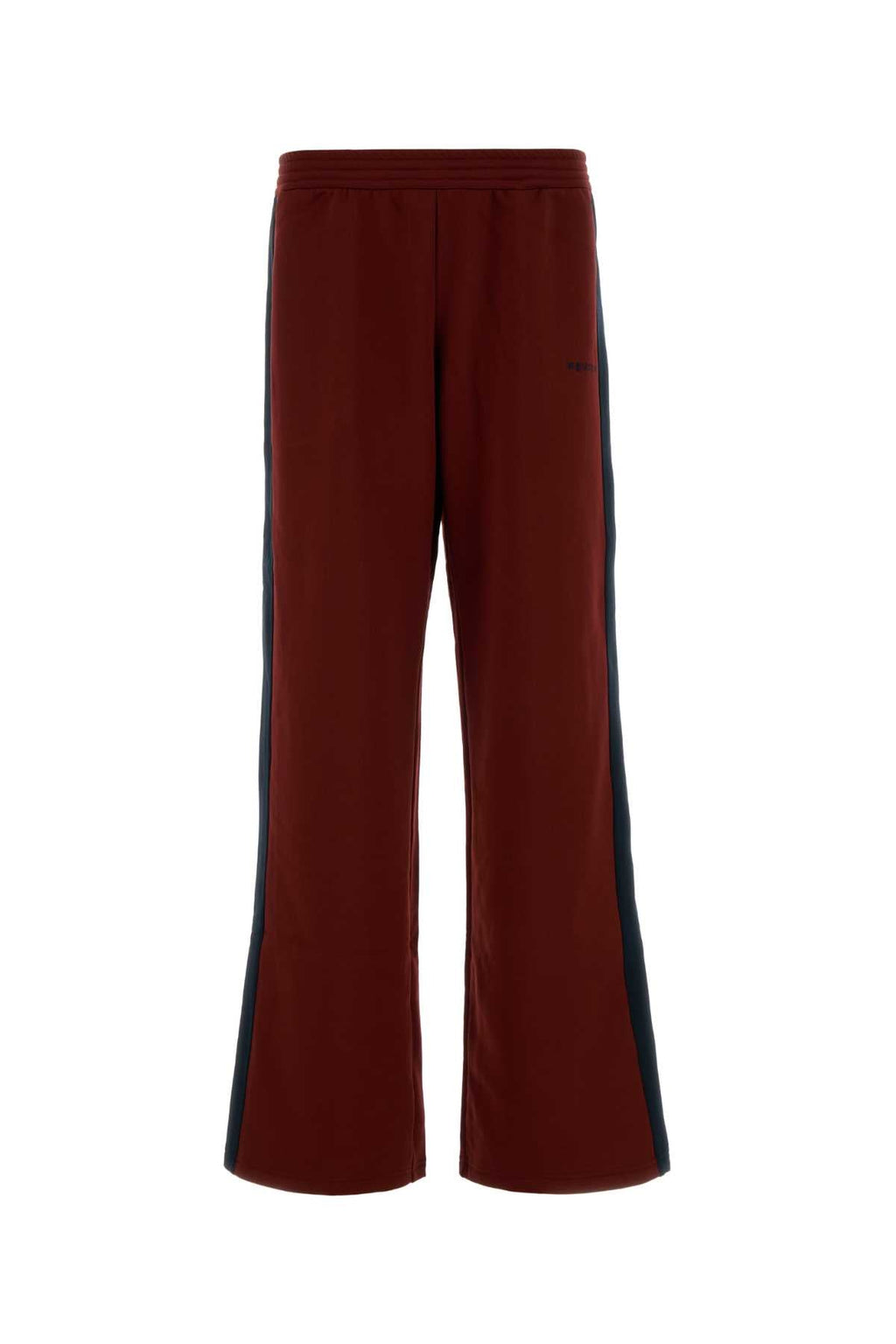 Alexander Mcqueen Men Burgundy Polyester Blend Joggers