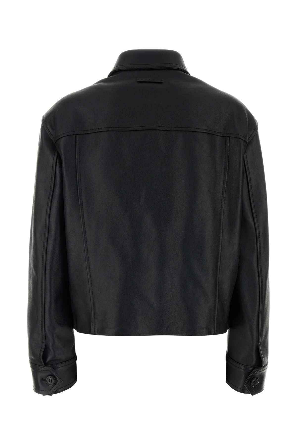 Marni Women Two-Tone Leather Jacket