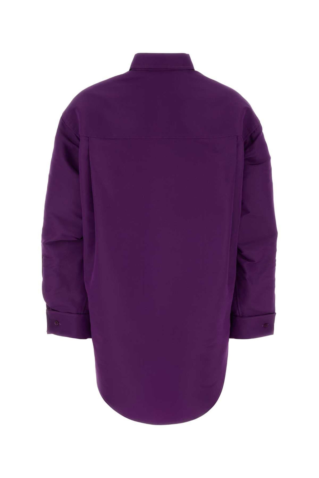 Balenciaga Women Purple Silk Shirt
